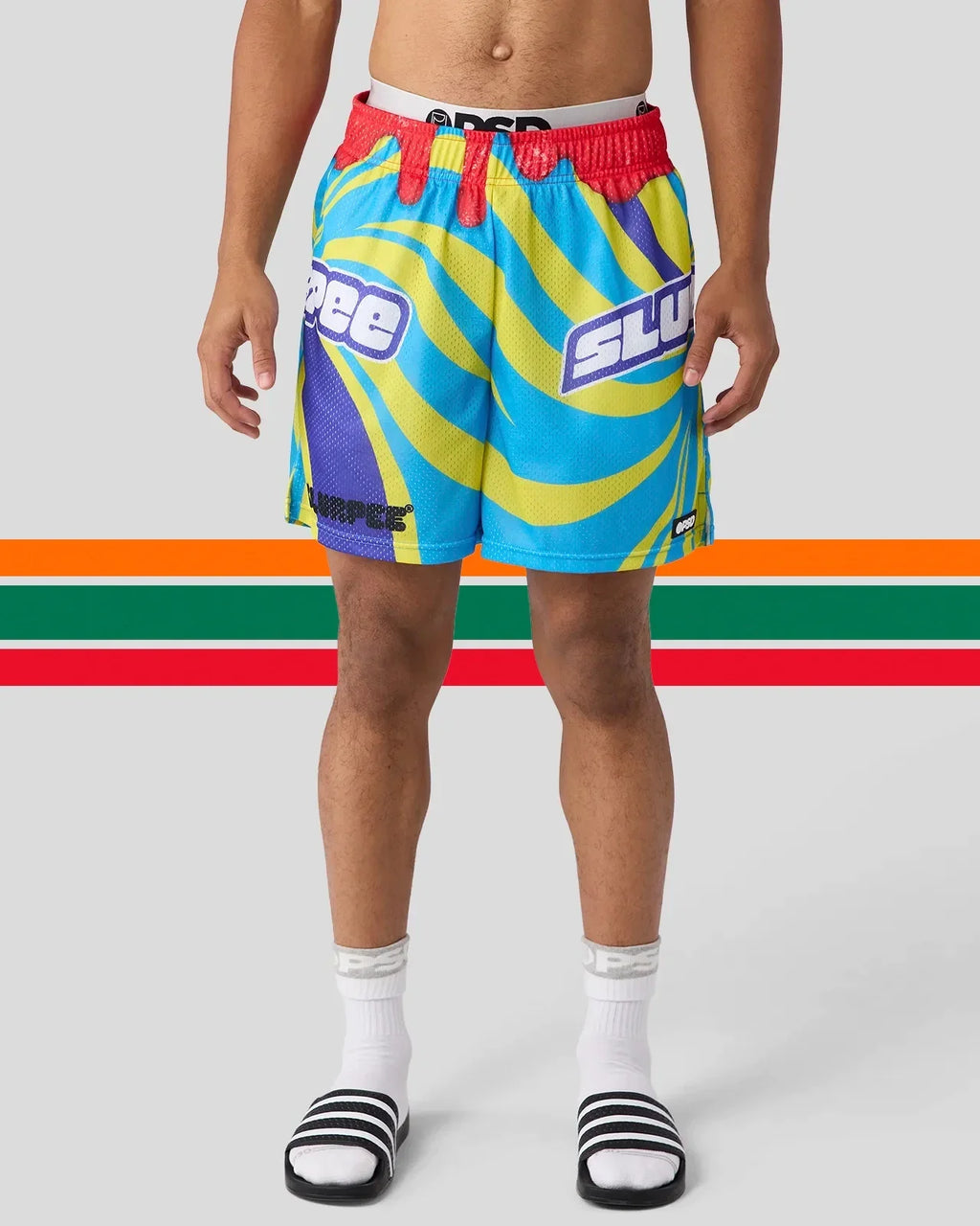 7-Eleven - Cherry Slurpee Active Short