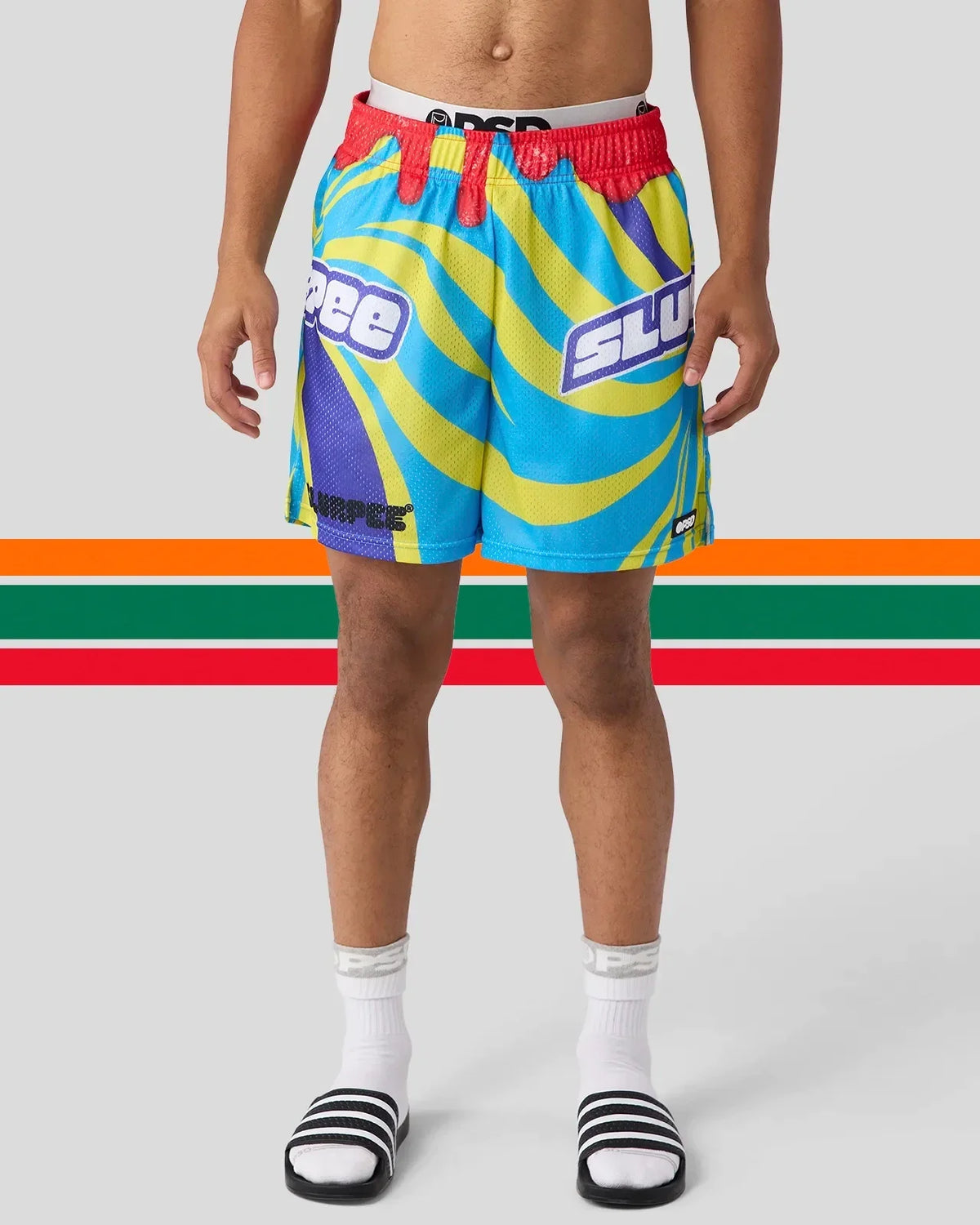 7-Eleven - Cherry Slurpee Active Short