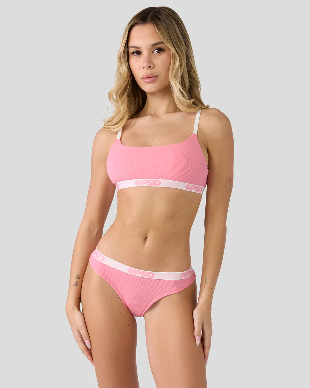 Ribbed - Baby Pink